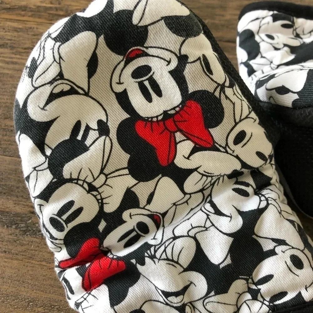 Disney Minnie Mouse Mini Oven Mitt Set‎ Kitchen Cooking